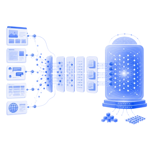 Pre-Training and Fine-Tuning Data for Large Language Models