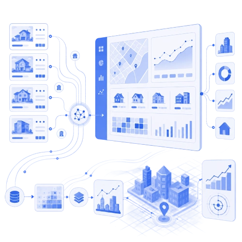 Property Listing and Market Trend Aggregation