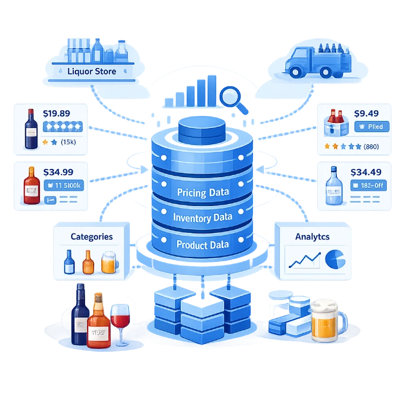 Liquor Data Scraping Services