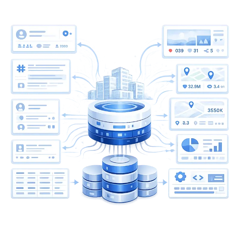 Social Media Data Scraping Services