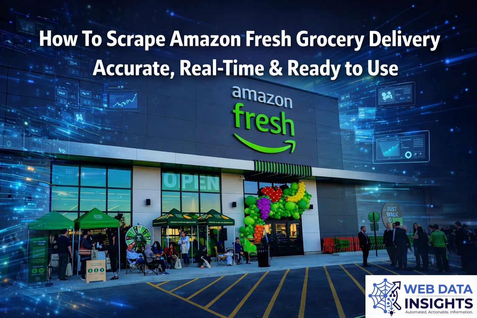 Amazon Fresh Grocery Data Scraping Services