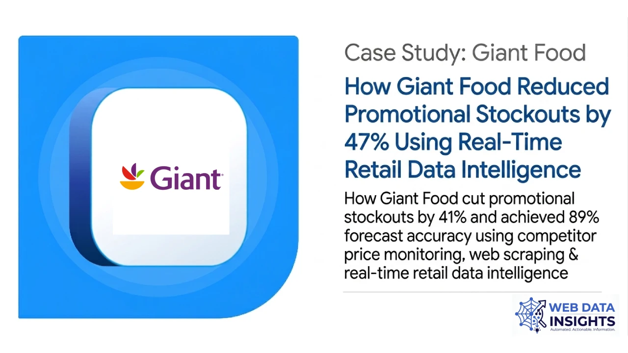 How Giant Food Reduced Promotional Stockouts by 47% UsingReal-Time Retail Data Intelligence