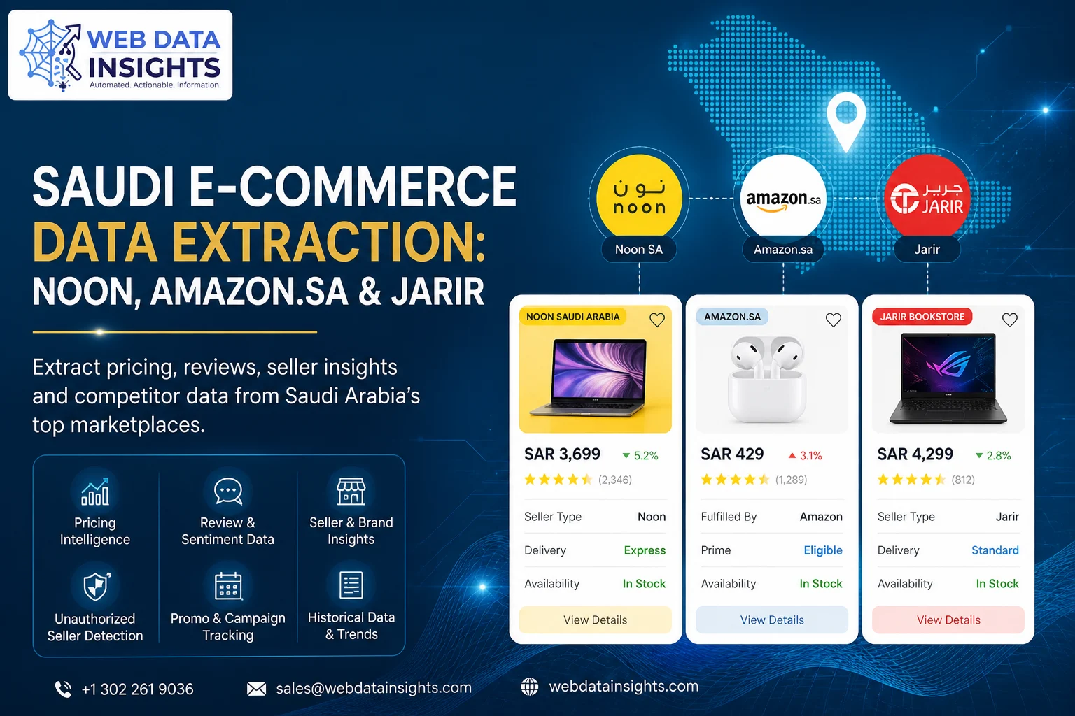 Saudi E-commerce Data Extraction in 2026 What Actually Works on Noon SA, Amazon.sa, and Jarir