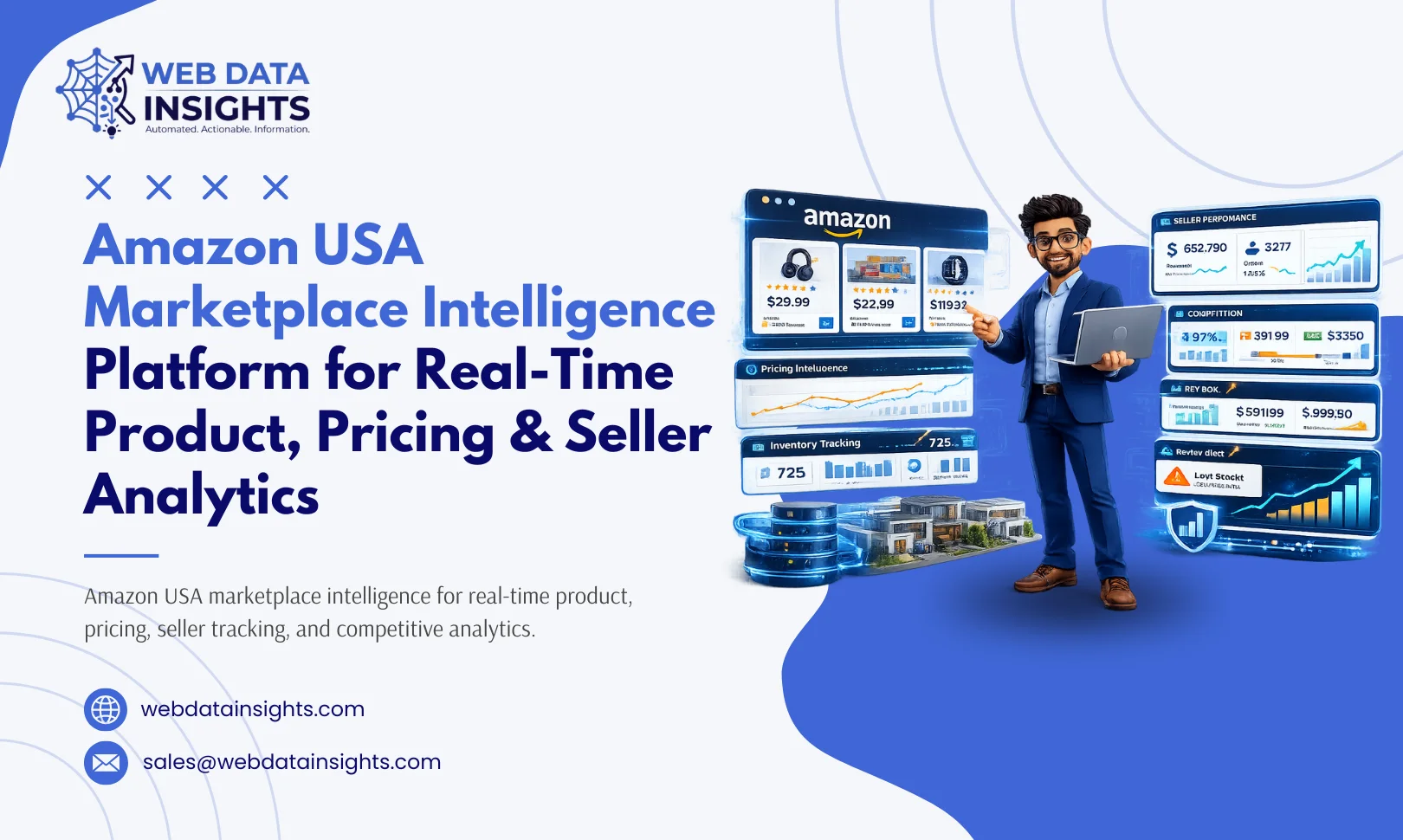 Amazon USA Marketplace Intelligence Platform for Real-Time Product, Pricing & Seller Analytics