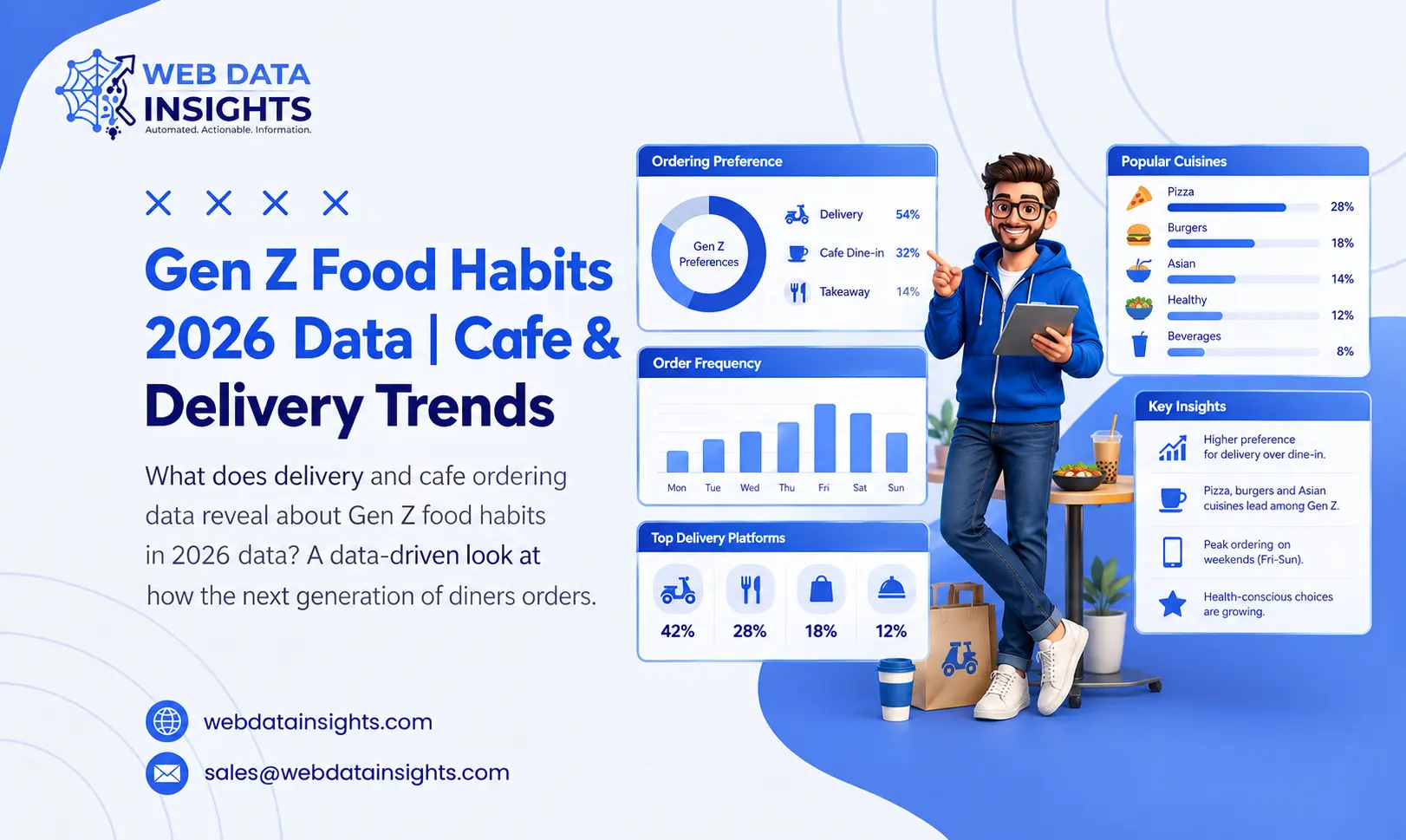 Gen Z Food Habits 2026 Data: What Delivery & Cafe Ordering Data Says About the Next Generation of Diners
